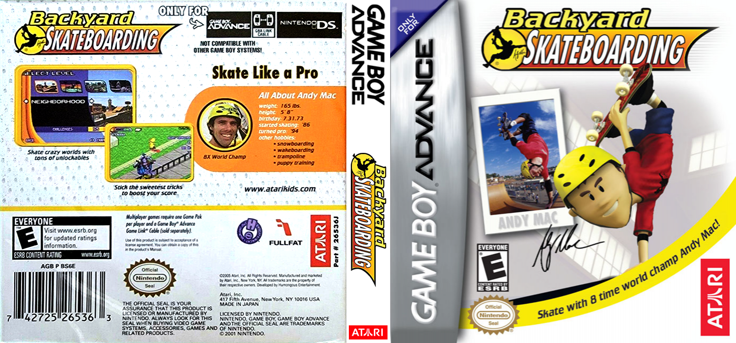 Backyard Skateboarding — box-texture (US)