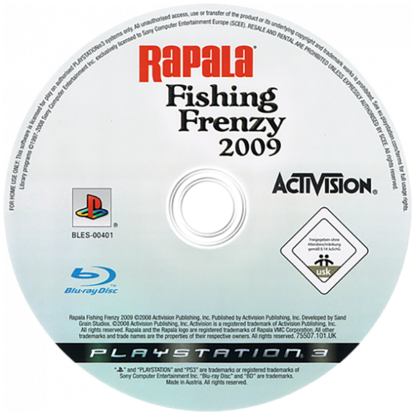 Rapala Fishing Frenzy 2009 — support-2D (EU)