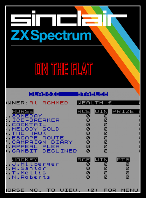 On the Flat box art