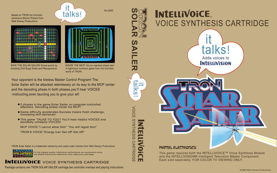 TRON Solar Sailer — box-texture (WOR)