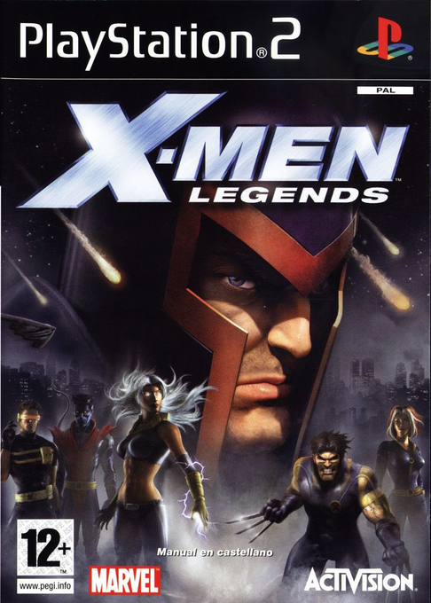 X-Men Legends — box-2D (SP)