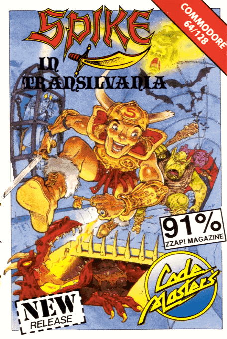 Spikey in Transylvania box art