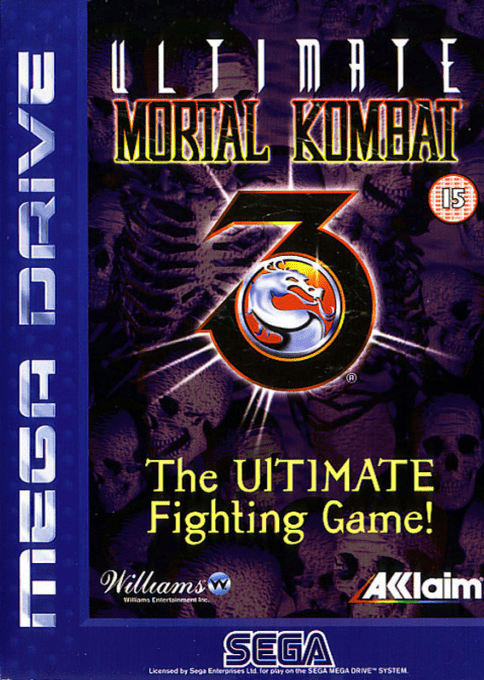 Ultimate Mortal Kombat 3 — box-2D (EU)