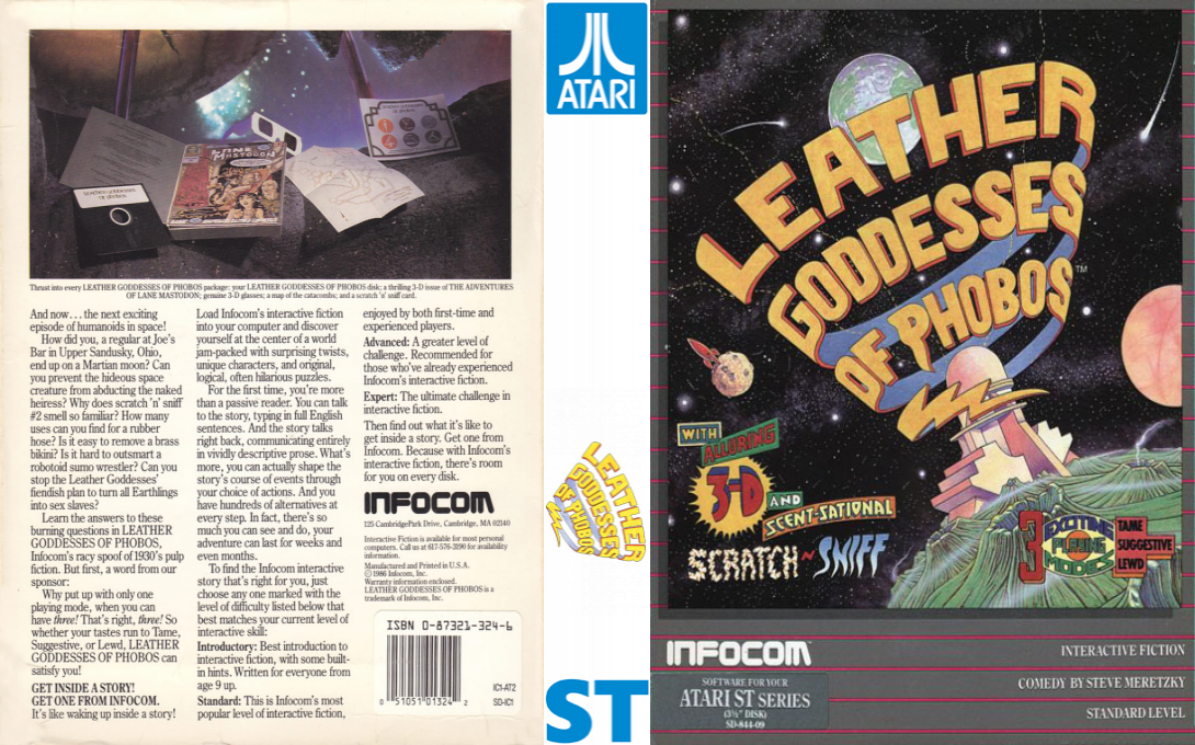 Leather Goddesses Of Phobos — box-texture (US)