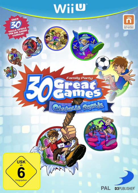 Family Party - 30 Great Games - Obstacle Arcade — box-2D (DE)