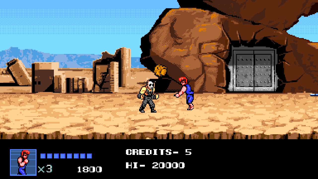Double Dragon 4 — ss (WOR)