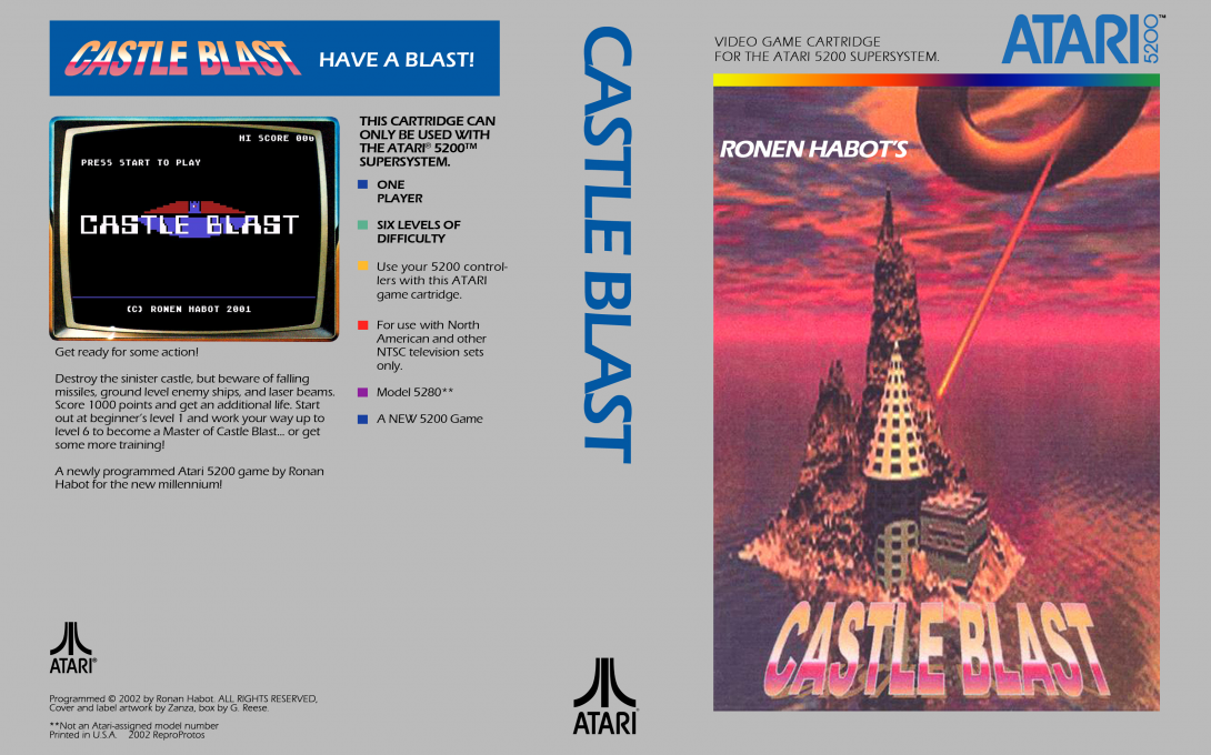 Castle Blast — box-texture (US)