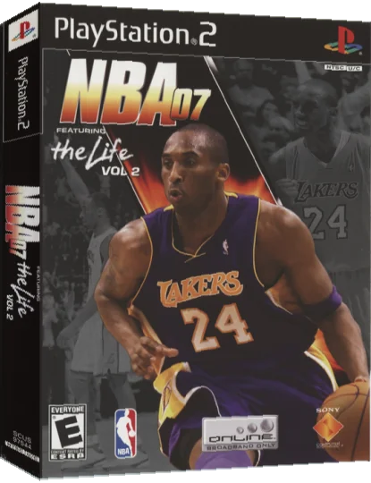 NBA 07 featuring the Life Vol. 2 — box-3D (US)