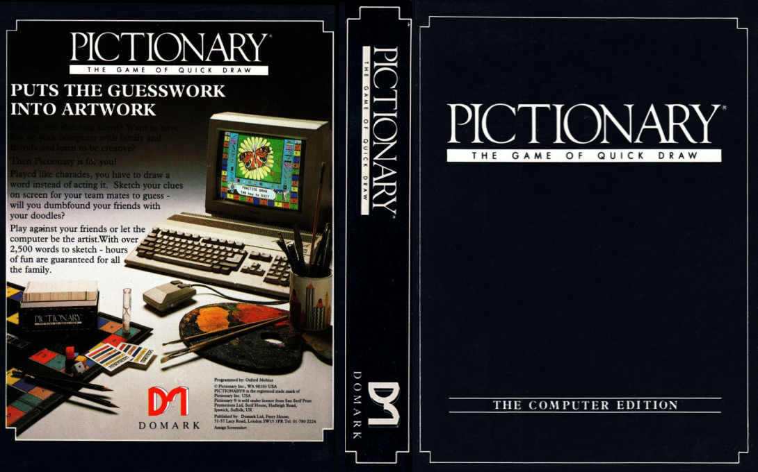 Pictionary - The Game of Quick Draw — box-texture (EU)