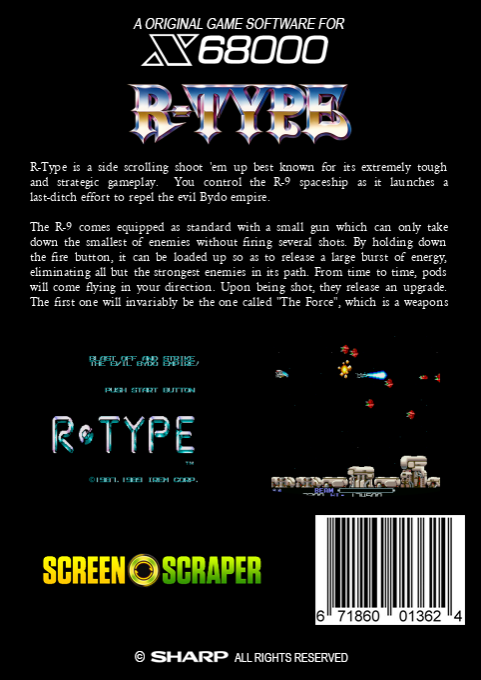 R-type — box-2D-back (SS)