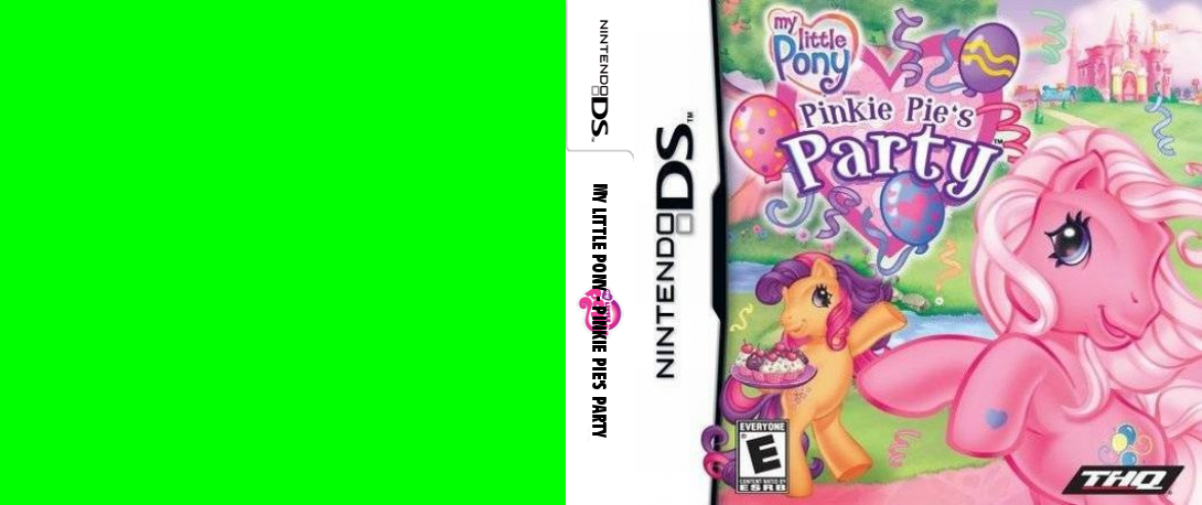 My Little Pony - Pinkie Pie's Party — box-texture (US)