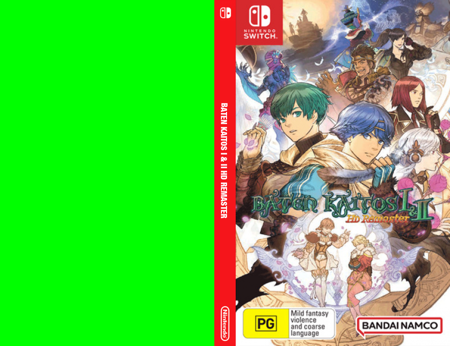Baten Kaitos I & II HD Remaster — box-texture (AU)