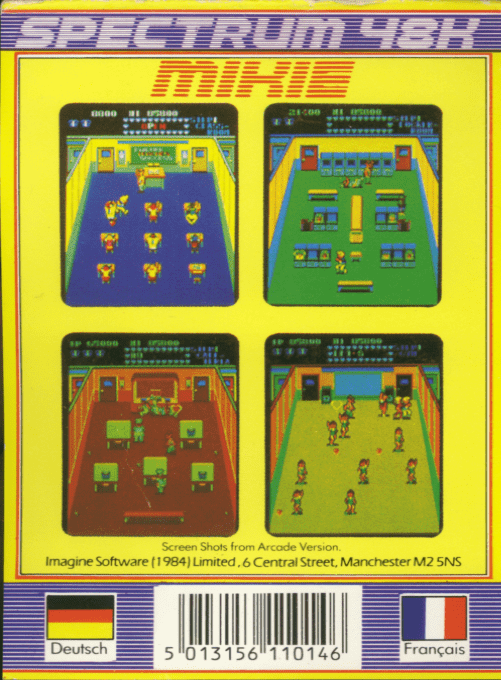 Mikie — box-2D-back (EU)