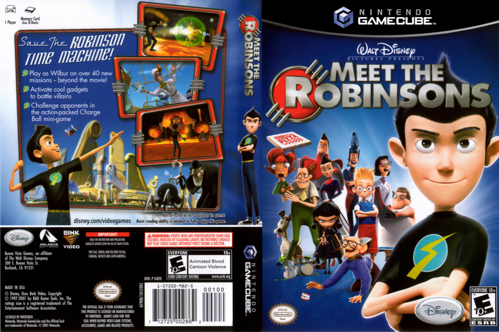 Meet The Robinsons — box-texture (US)