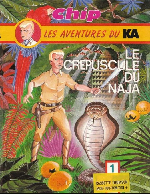 Crépuscule Du Naja, Le box art