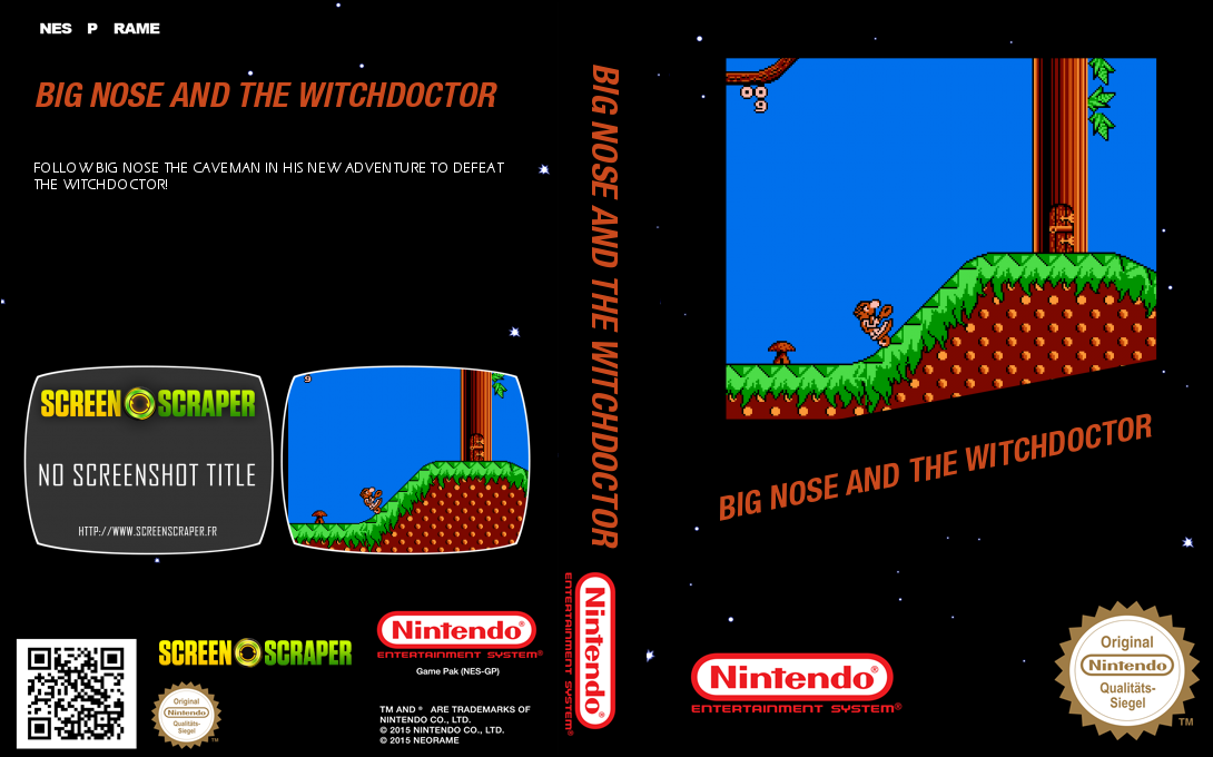 Big Nose and the Witchdoctor — box-texture (SS)