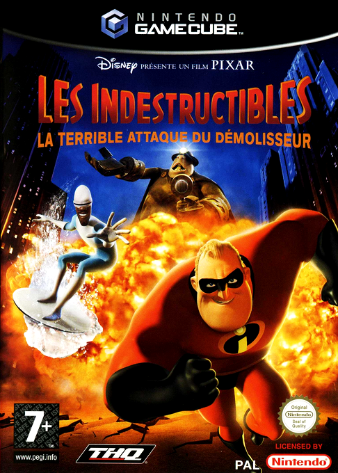Disney-Pixar Mr. Incredible - Kyouteki Underminer Toujou — box-2D (FR)