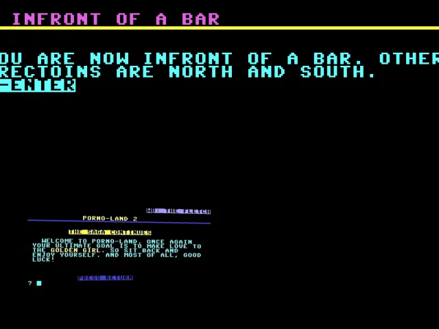 Porno-Land II : The Saga Continues — mixrbv2 (WOR)