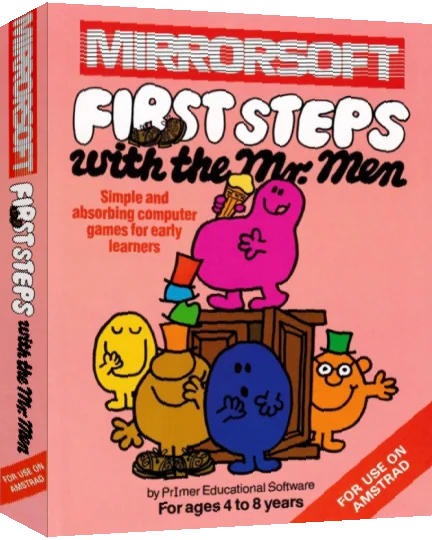 First Steps With The Mr Men — box-3D (EU)