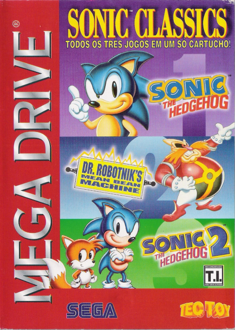 Sonic Classics — box-2D (BR)