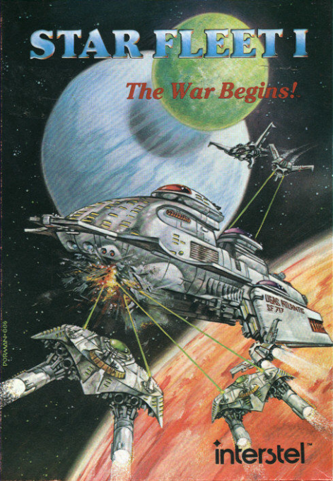 Star Fleet 1 - The War Begins! box art