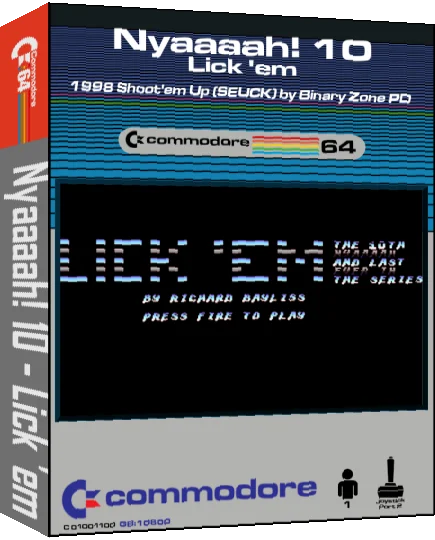 Nyaaaah! 10 - Lick 'em — box-3D (CUS)