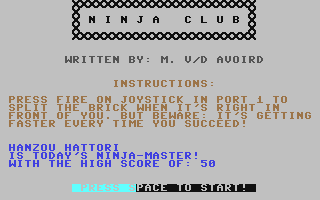 Ninja Club — sstitle (WOR)