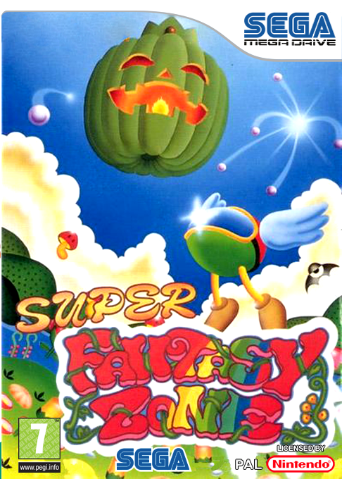 Super Fantasy Zone — box-2D (EU)