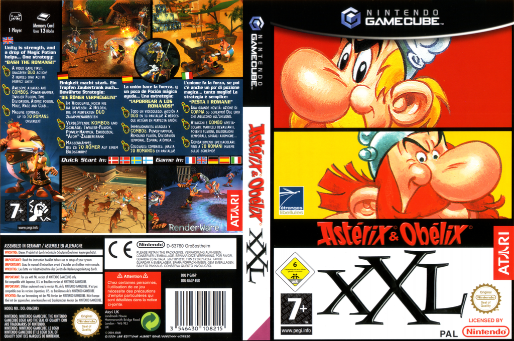 Asterix & Obelix XXL — box-texture (EU)