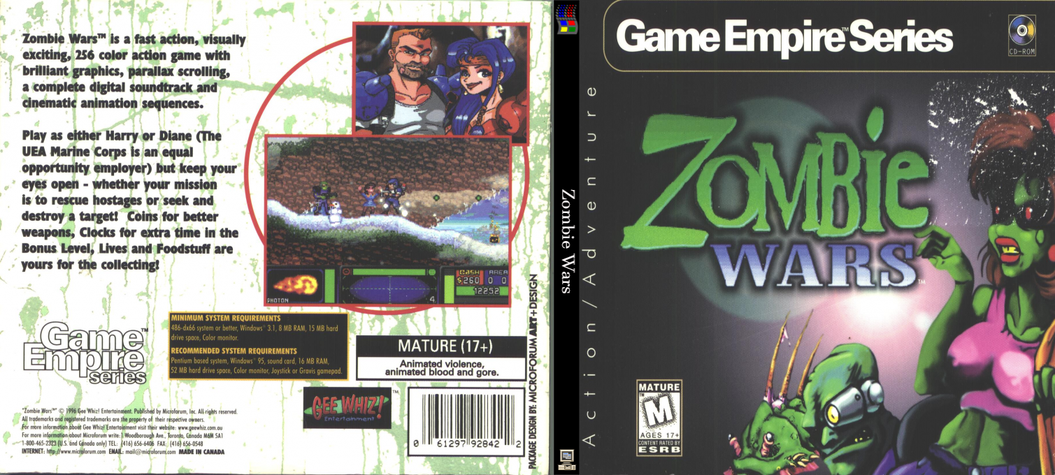 Zombie Wars — box-texture (CUS)
