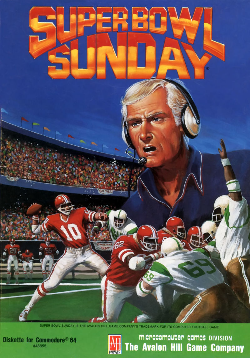 Super Bowl Sunday box art