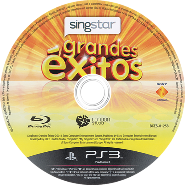 SingStar Grandes Exitos — support-texture (EU)
