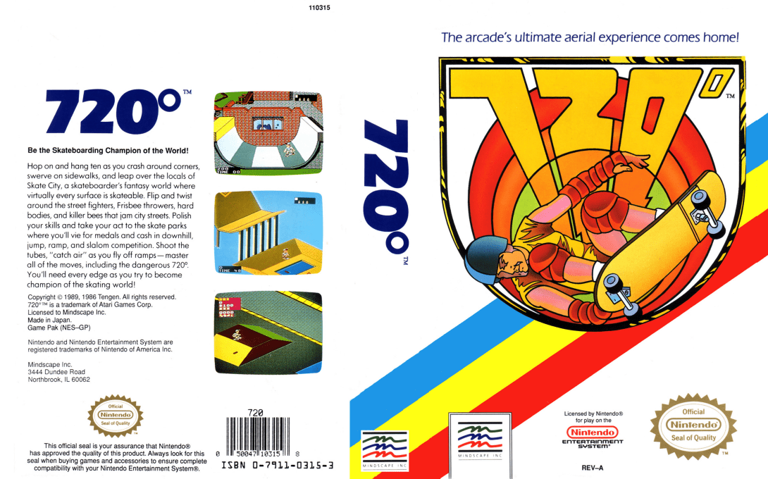 720 Degrees — box-texture (US)