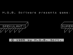 Super Spekulant — ss (WOR)