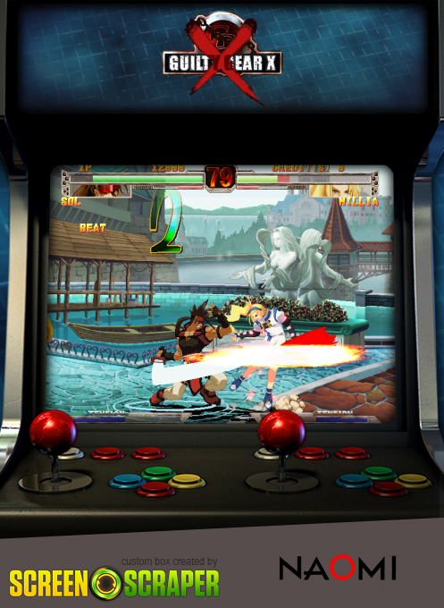Guilty Gear X — box-2D (SS)