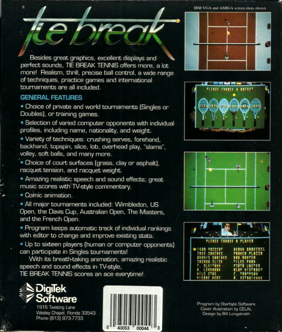 Tie Break — box-2D-back (US)