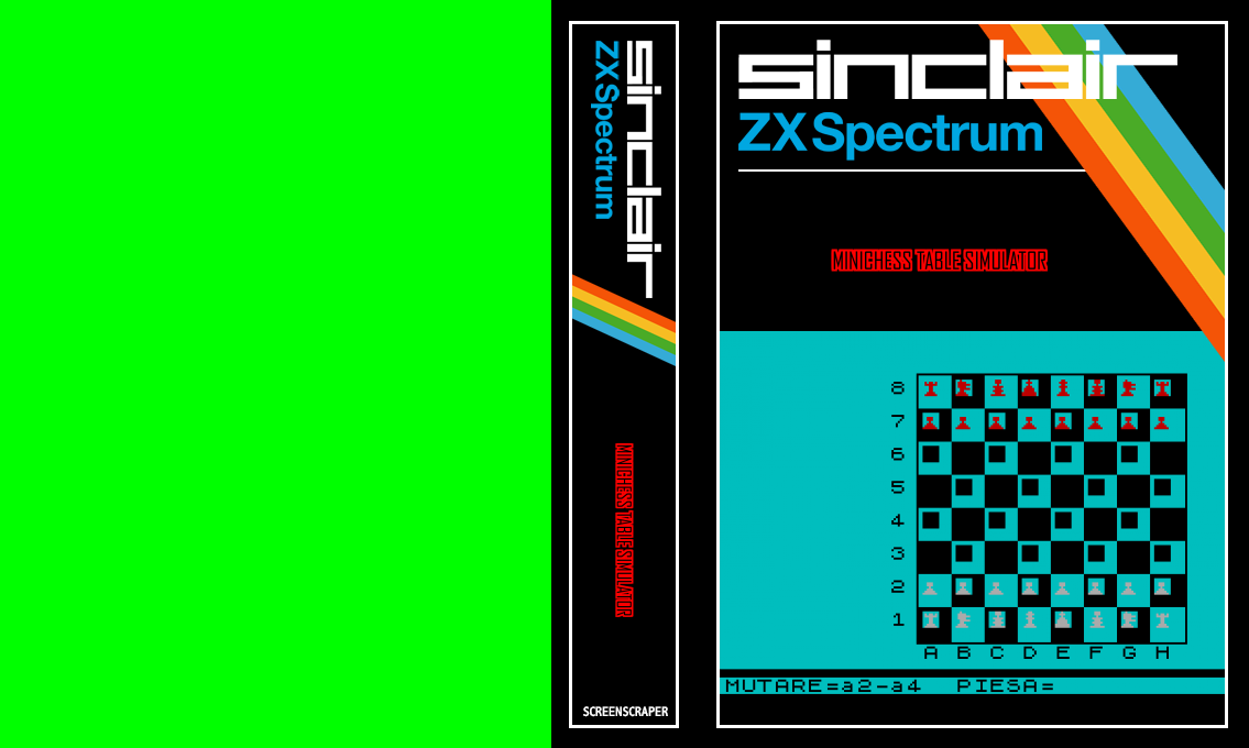Minichess Table Simulator — box-texture (SS)