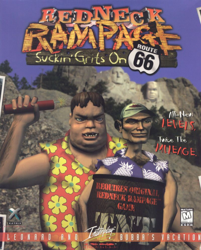 Redneck Rampage - Suckin' Grits On Route 66 box art