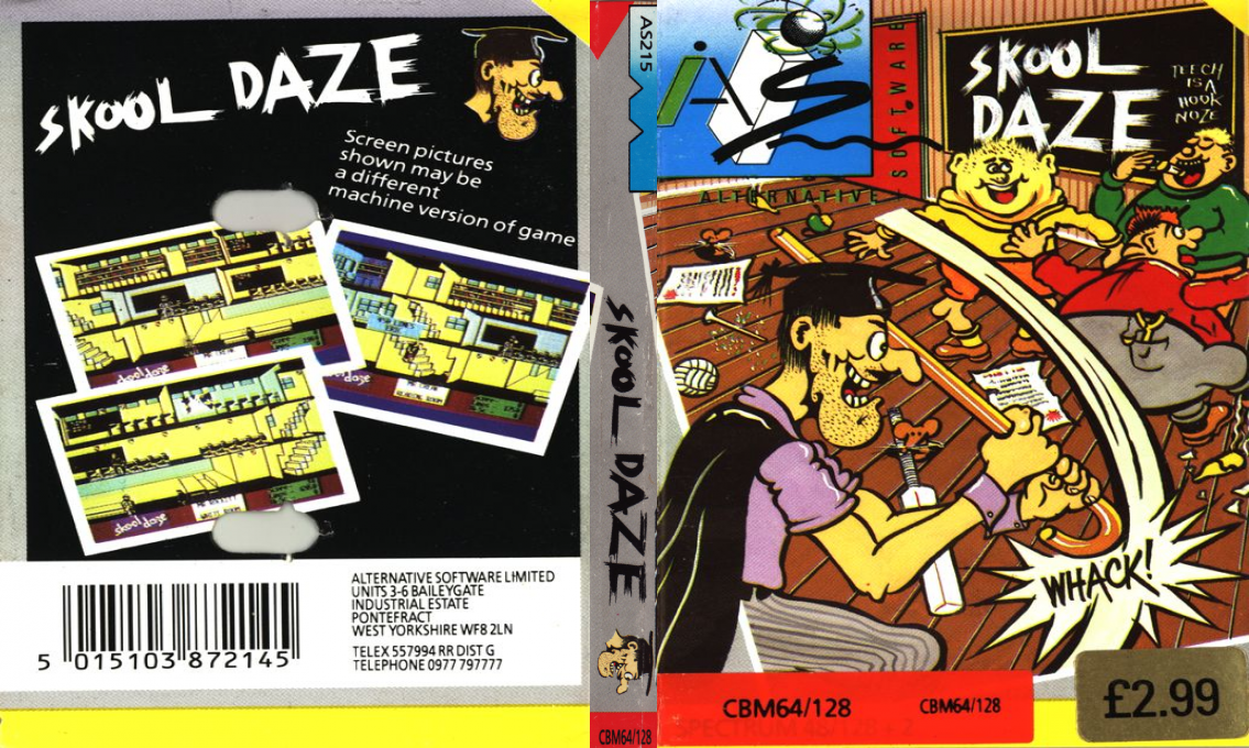Skool Daze — box-texture (EU)