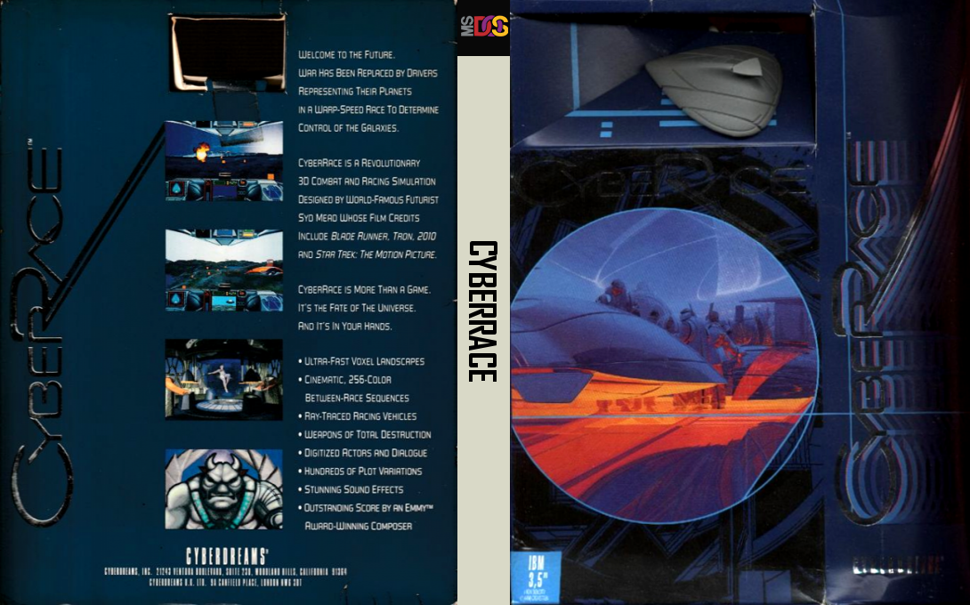Cyberrace — box-texture (US)