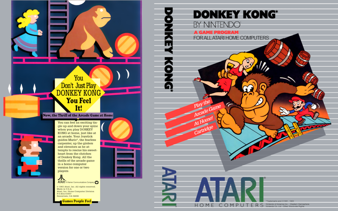 Donkey Kong — box-texture (US)