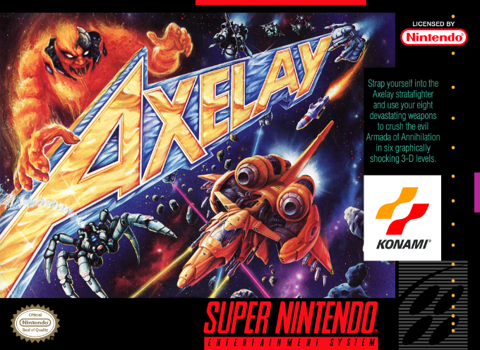 Axelay box art