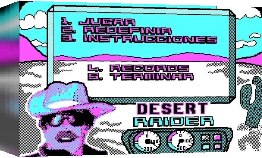 Desert Raider — box-3D (WOR)