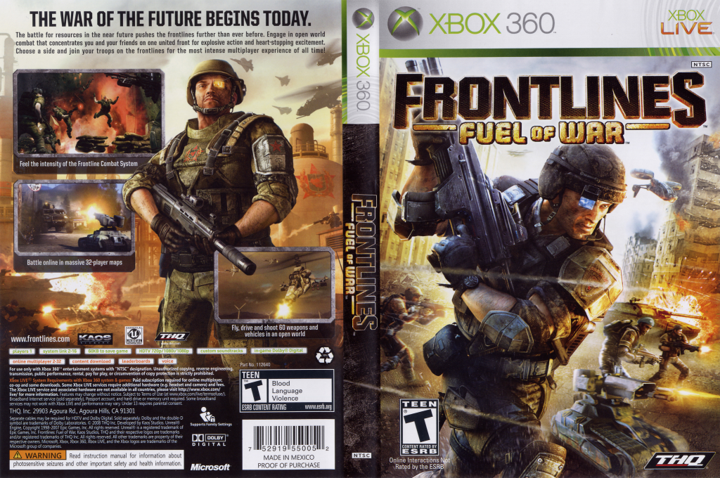 Frontlines - Fuel of War — box-texture (US)
