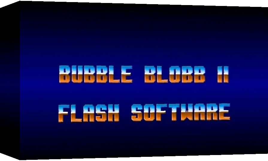 Bubble Blobb II — box-3D (WOR)