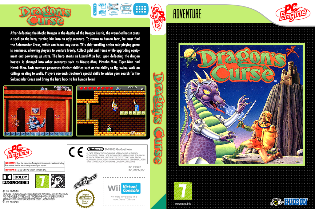 Dragon's Curse — box-texture (EU)