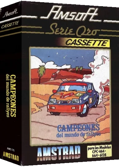 Campeones Del Mundo De Rallyes — box-3D (SP)