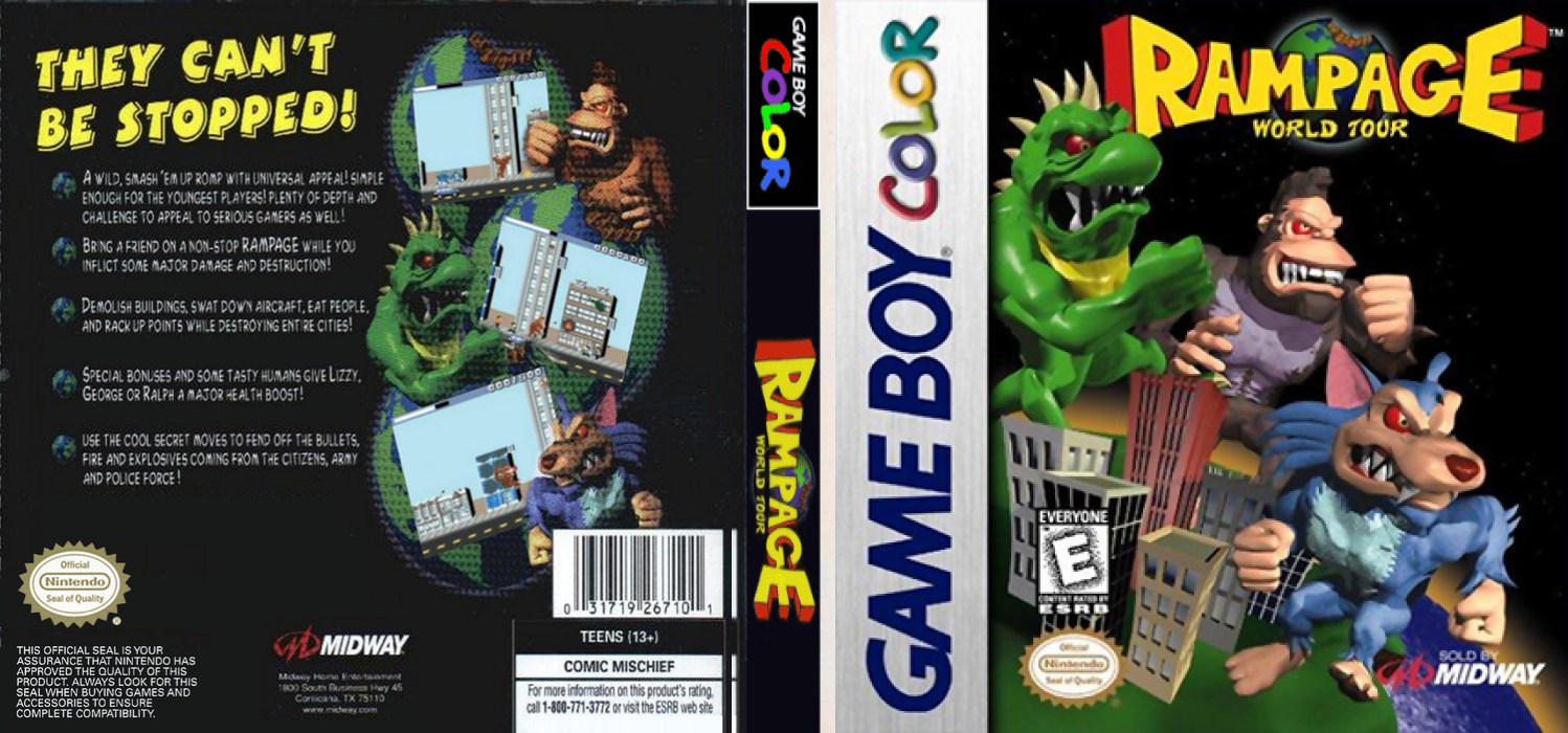 Rampage : World Tour — box-texture (US)