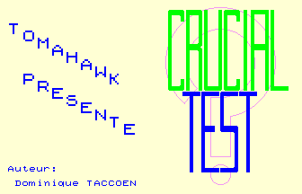 Crucial Test — sstitle (WOR)