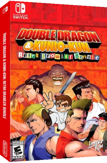 Double Dragon and Kunio-Kun - Retro Brawler Bundle — box-3D (US)